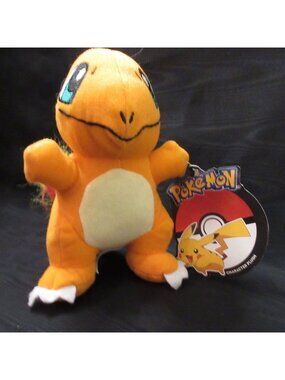 Pokemon Charmander 6.5" Plush NWT 2015 Toy Factory